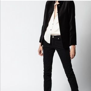 Zadig & Voltaire velvet corduroys NWT